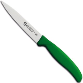 Nóż do obierania warzyw owoców SUPRA COLORE HACCP 110/230 mm - zielony