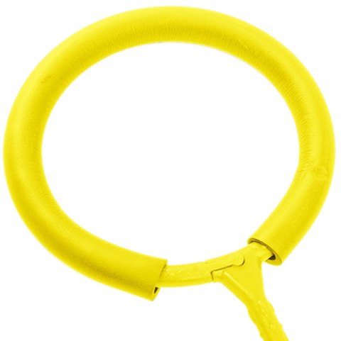 AG661C Skakanka hula hop na nogę yellow