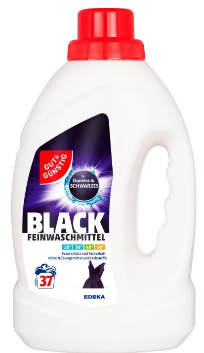 G&G Black Żel do PraniaTkanin Czarnych 37 prań