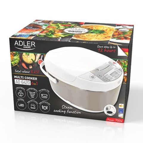 AD 6420 Multi-cooker 6 in 1 - 3,25 l