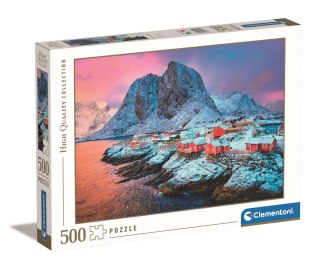 Clementoni: Puzzle 500el. HQ - Wioska Hamnøy