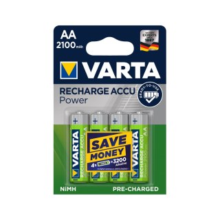 Akumulator VARTA AA 2100mAh 4szt./bl.