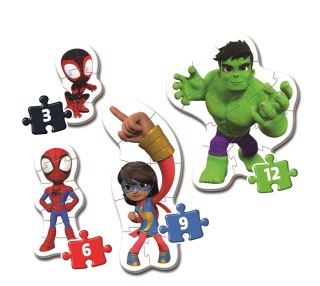 Clementoni: Moje Pierwsze Puzzle Spidey And His Amazing Friends