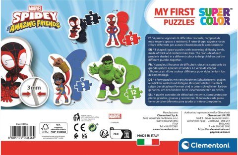 Clementoni: Moje Pierwsze Puzzle Spidey And His Amazing Friends