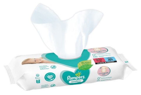 PAMPERS Chusteczki Nawilżane Sensitive 4 x 80 szt.