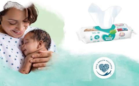 PAMPERS Chusteczki Nawilżane Sensitive 4 x 80 szt.