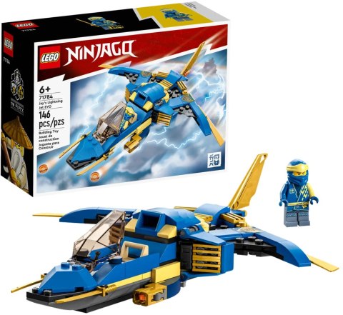 71784 - LEGO Ninjago - Odrzutowiec ponaddźwiękowy Jay'a EVO