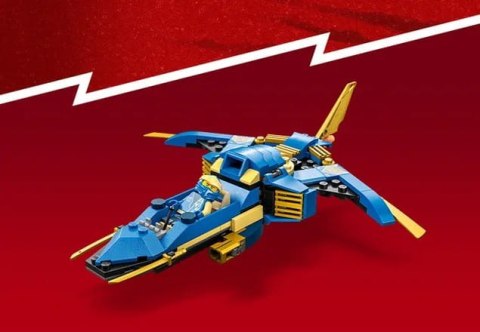 71784 - LEGO Ninjago - Odrzutowiec ponaddźwiękowy Jay'a EVO