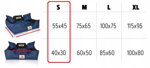 Legowisko 40 x 30 // 55 x 45 Beżowe