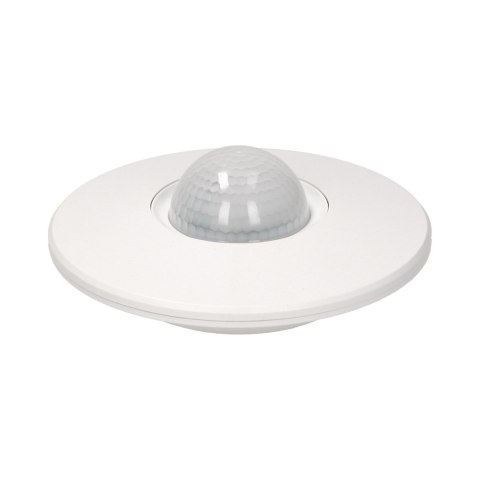 Czujnik ruchu 360 st. IP20, 2000W, 3 sensory, regulacja zasięgu ?3m-20m, biały