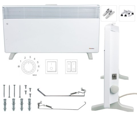 Elektryczny grzejnik naścienny WARMTEC EWX-2000W