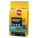 PEDIGREE Adult Professional Nutrition 12 kg z wołowiną i warzywami - sucha karma dla dorosłych psów dużych i średnich ras