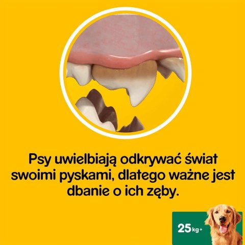 PEDIGREE DentaStix Duże Rasy (25kg+) 8x270g