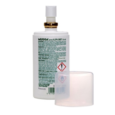 Preparat przeciw insektom Mugga Spray 9,5% 75ml