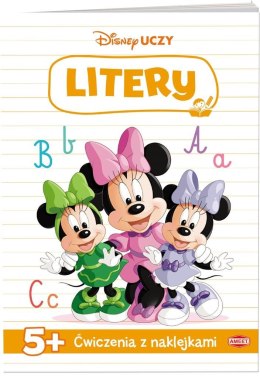 Disney Uczy. Litery. Minnie