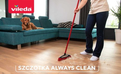 Vileda Pet Pro Szczotka do zamiatania sierści i włosów Always Clean