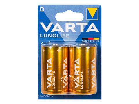 82-649# Bateria alkaliczna d 1.5 lr20 varta longlife