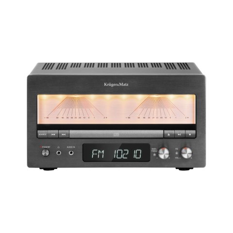 Wieża HiFi Kruger&Matz KM1995 (Wzmacniacz klasy A, CD, USB, Bluetooth, radio cyfrowe DAB+, FM)