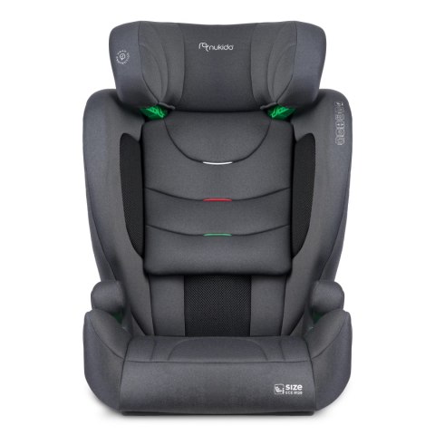 Fotelik samochodowy Nukido Louis Soft szary15-36 kg ISOFIX