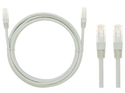 2424# Przyłącze patchcord utp 2,0m szary