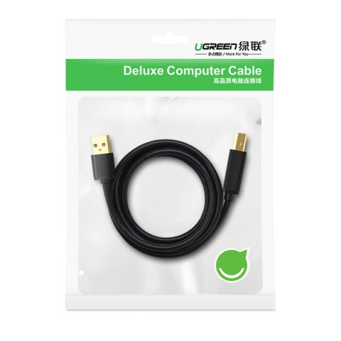 Kabel przewód do drukarki USB-A - USB-B 5Gb/s 2m czarny