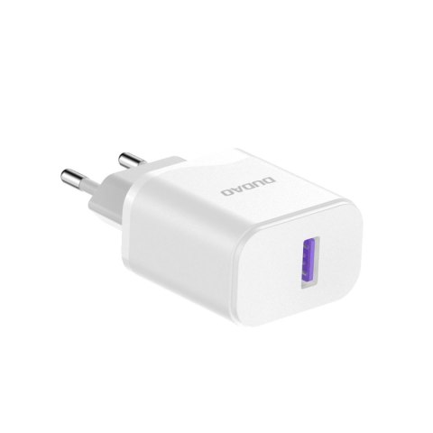 Ładowarka sieciowa USB-A 18W z kablem do iPhone USB-A - Lightning biała