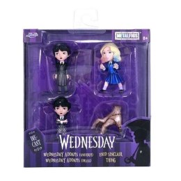 Jada Toys: Wednesday Metalowe figurki 4-Pak 2.5