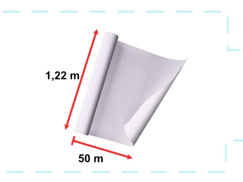 Folia rolka samoprzylepna okleina szroniona matowa 1,22x50m