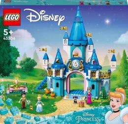 LEGO Disney Zamek Kopciuszka i księcia z bajki 43206