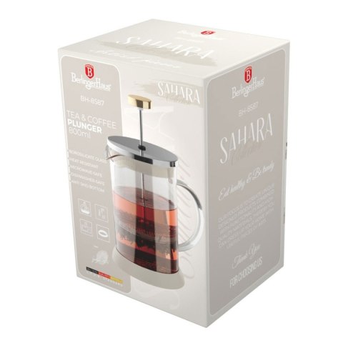 ZAPARZACZ TŁOKOWY DO KAWY HERBATY 800ml BERLINGER HAUS BH-8587 SAHARA