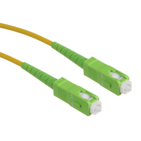 Patchcord światłowód kabel Maclean, SC/APC-SC/APC, jednomodowy, długość 10m, simplex, G657A2, MCTV-436