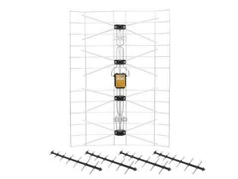 0519# Antena siatkowa bez wzmacniacza + dipol 3dx