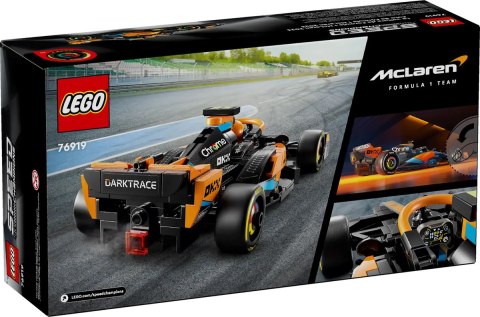 76919 - LEGO Speed Champions - Samochód wyścigowy McLaren Formula 1 wersja 2023