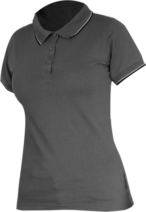 Koszulka polo damska 190g/m2, szara, "2xl", ce, lahti