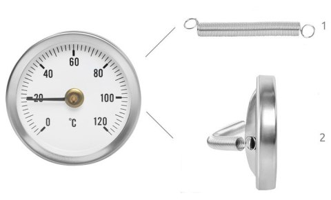 Termometr tarczowy T8122