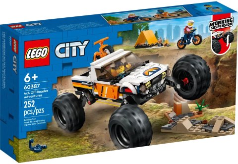 60387 - LEGO City - Przygody samochodem terenowym z napędem 4x4