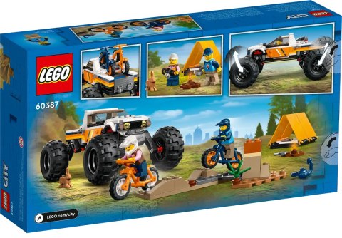 60387 - LEGO City - Przygody samochodem terenowym z napędem 4x4