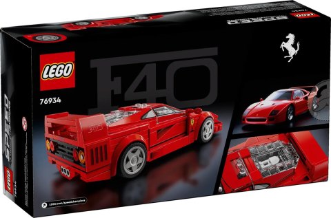 76934 - LEGO Speed Champions - Supersamochód Ferrari F40