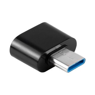 Adapter USB gniazdo A - wtyk typu C OTG