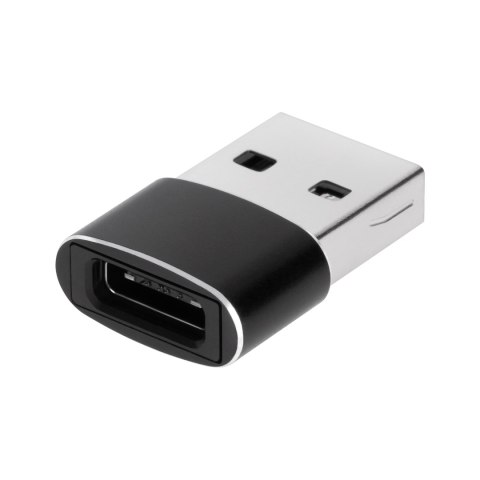 Adapter przejściówka USB - USB Typu C czarny