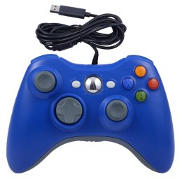 KX13B Pad pc dual shock xbox style blue