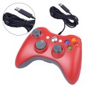 KX13C Pad do pc dual shock xbox styl red