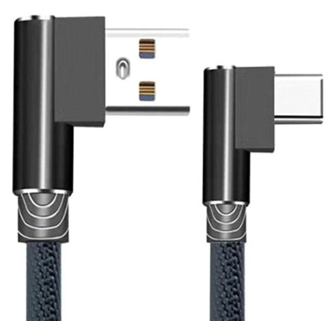 KK21P Kabel usb-usb c typ c usb-c kątowy