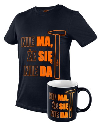 T-shirt z nadrukiem, MA SIĘ DA, rozmiar M