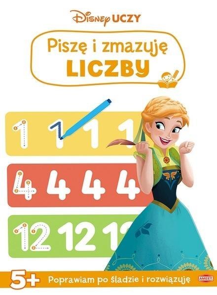 Disney uczy. Kraina Lodu. Piszę i zmazuję liczby