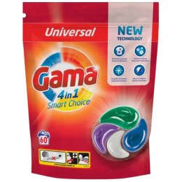 Gama 4 in 1 Universal Kapsułki do Prania 60 szt.