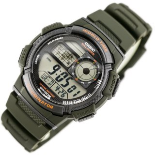 ZEGAREK MĘSKI CASIO AE-1000W 3AVDF (zd073b) - WORLD TIME + BOX