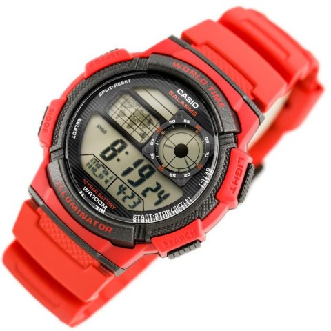 ZEGAREK MĘSKI CASIO AE-1000W 4AV (zd073c) - WORLD TIME + BOX