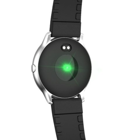 SMARTWATCH MĘSKI G. Rossi G.RSWSF1-3C1-1 silver/black + dodatkowy PASEK (sg003a)