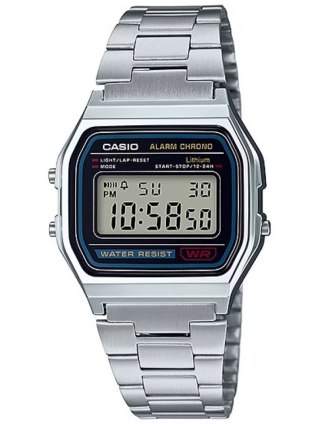 ZEGAREK MĘSKI CASIO A158WA-1D VINTAGE RETRO + BOX